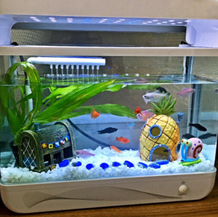 Pineapple House for Aquarium Fish Tank - QZ Pets