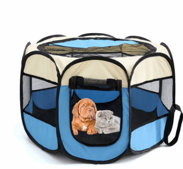 Fast Folding Waterproof Pet Enclosure - QZ Pets