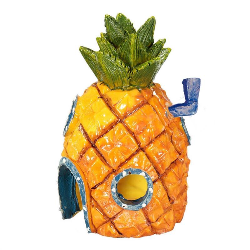 Pineapple House for Aquarium Fish Tank - QZ Pets