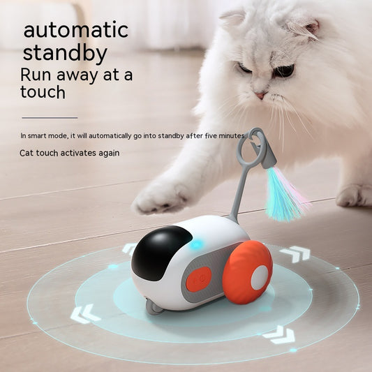 Crazy-Joy Car Interactive Cat Toy with USB Charging - QZ Pets