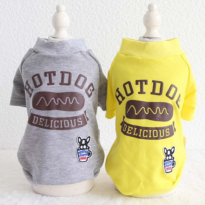 Hot Dog Delicious Pet Hoodies - QZ Pets