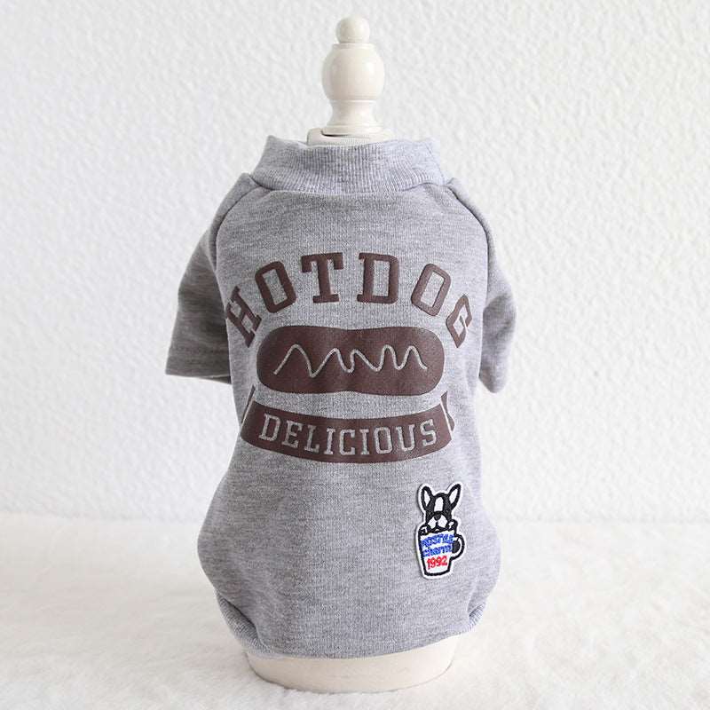 Hot Dog Delicious Pet Hoodies - QZ Pets