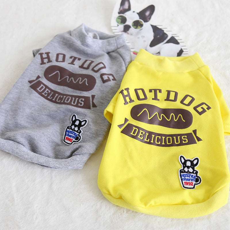 Hot Dog Delicious Pet Hoodies - QZ Pets