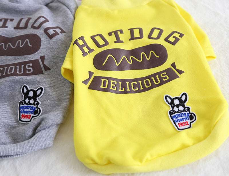 Hot Dog Delicious Pet Hoodies - QZ Pets