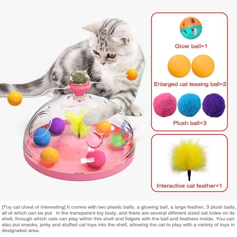 Meows Windmill Funny Cat Toy - QZ Pets