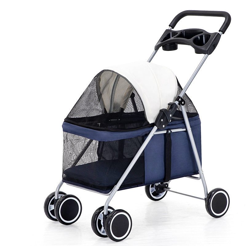 Pika Small Lightweight Carriage Pet Stroller - QZ Pets