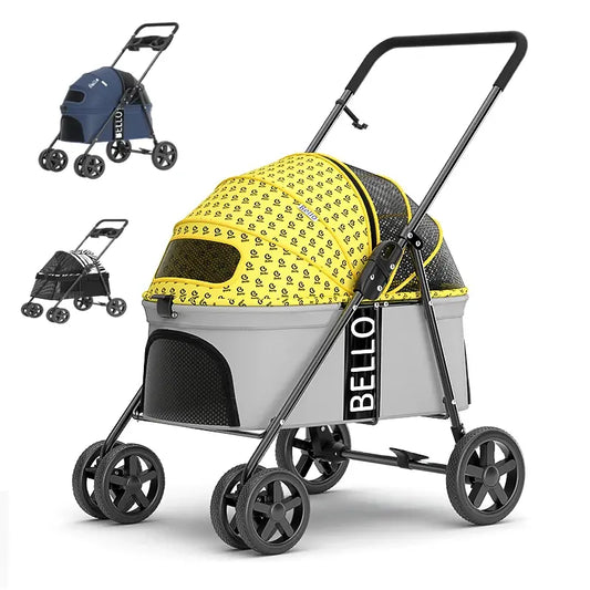 Bello Detachable Pet Stroller - QZ Pets