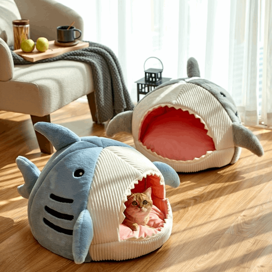 Comfy "Shark" Pet Bed - QZ Pets