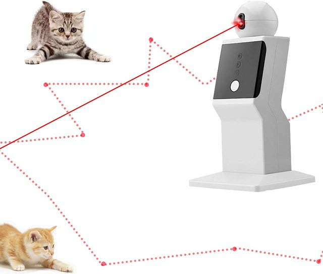 Interactive Laser Pointer Toy - QZ Pets