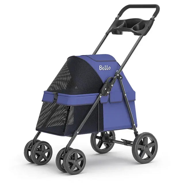 Bello Detachable Pet Stroller - QZ Pets