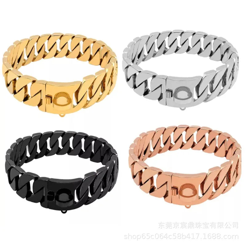 Stainless Steel Collar for Pet Training - QZ Pets