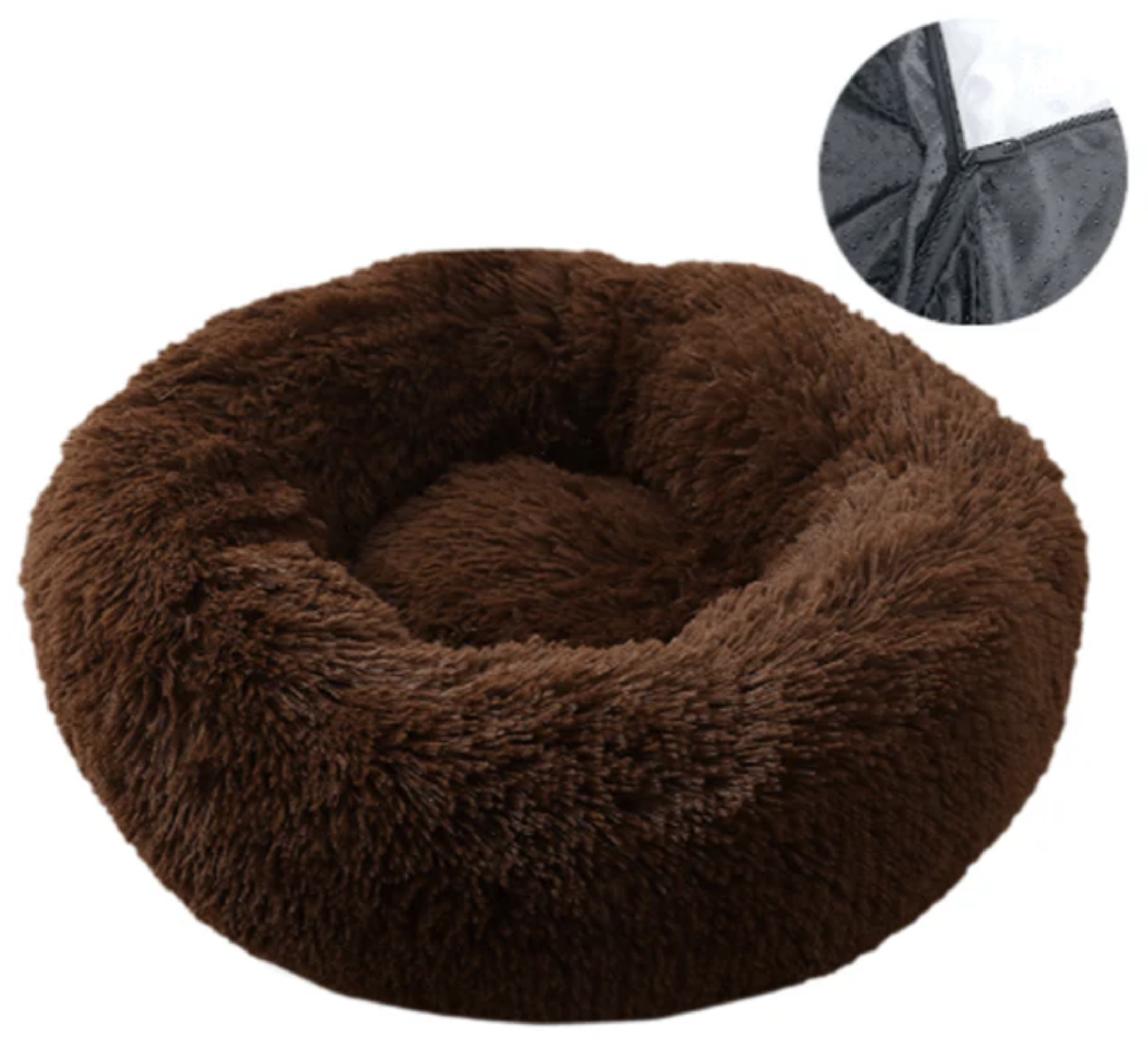 Comfortable Donut Cuddler Pet Dog Bed - QZ Pets