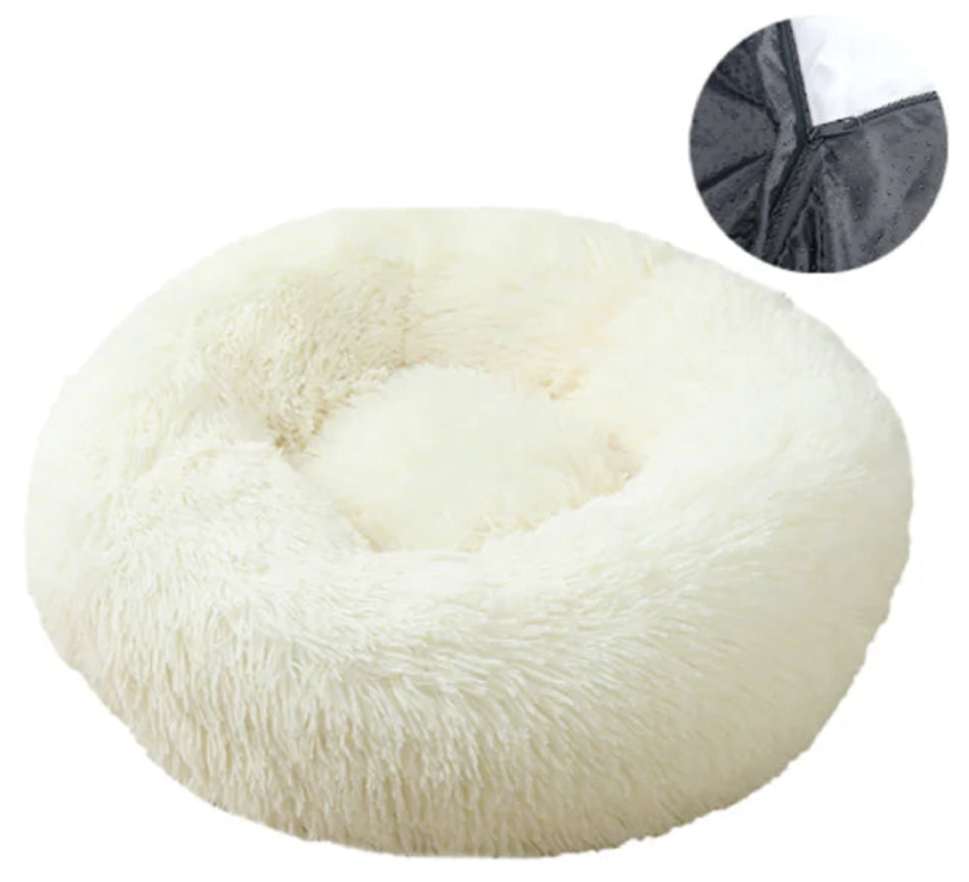 Comfortable Donut Cuddler Pet Dog Bed - QZ Pets