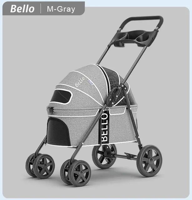 Bello Detachable Pet Stroller - QZ Pets