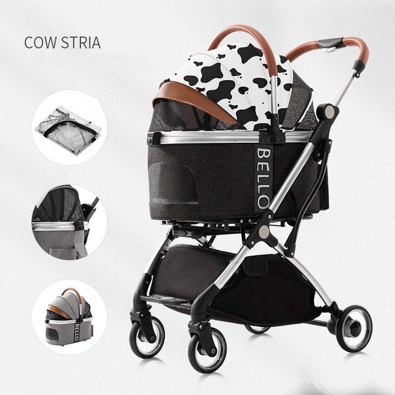 Deluxe BELLO Pet Stroller - Carrier - QZ Pets