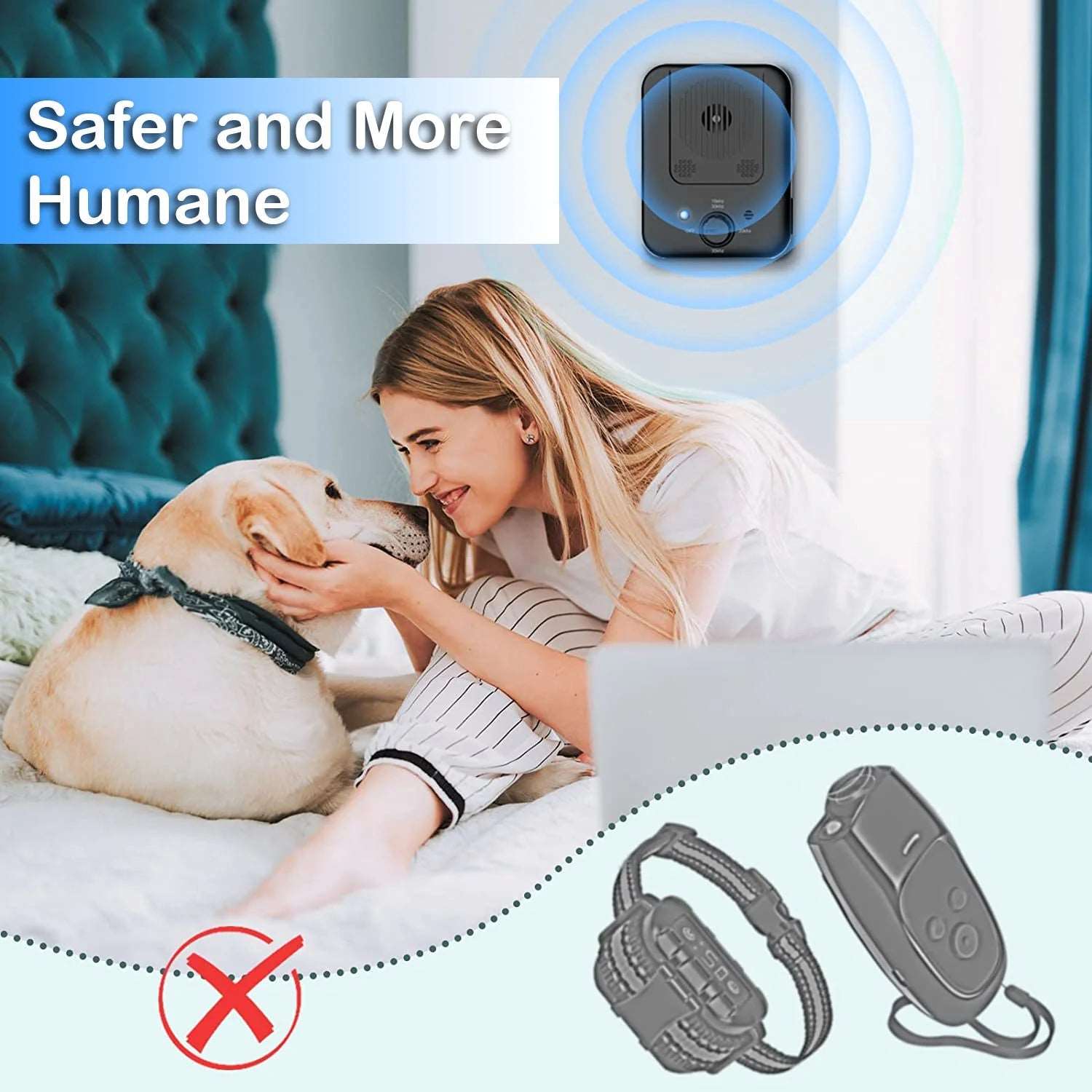 NoBarkBuddy™ Ultrasonic Bark Control - QZ Pets