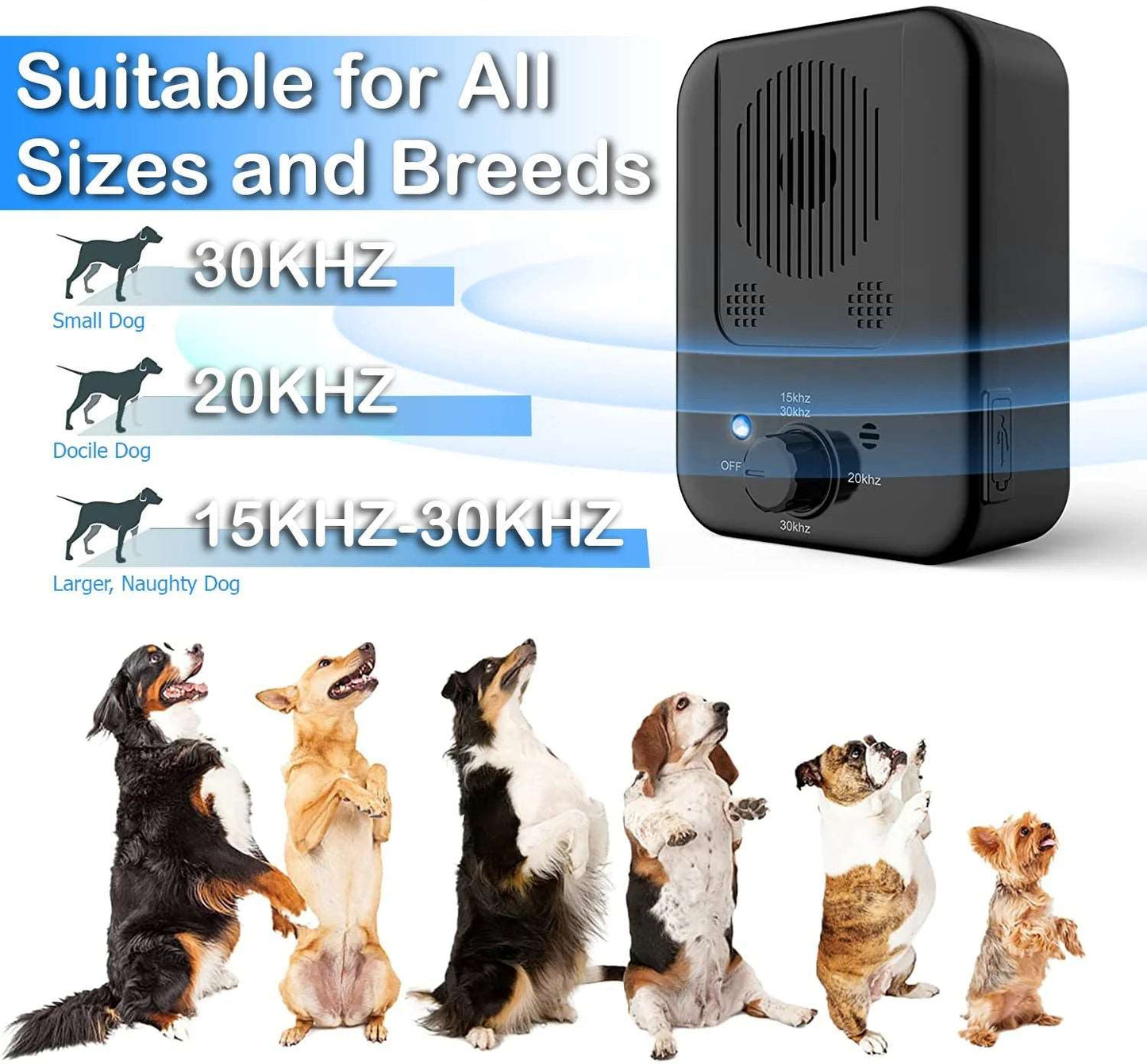 NoBarkBuddy™ Ultrasonic Bark Control - QZ Pets