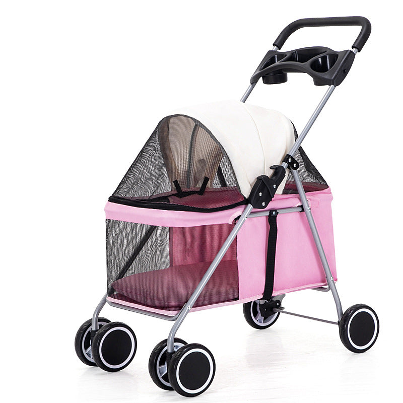 Pika Small Lightweight Carriage Pet Stroller - QZ Pets