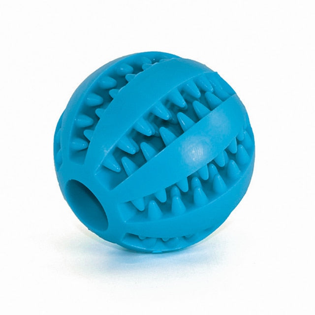 Rubber Ball Chewing Toy - QZ Pets