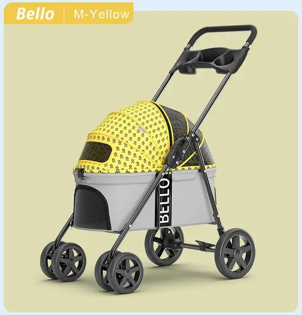 Bello Detachable Pet Stroller - QZ Pets