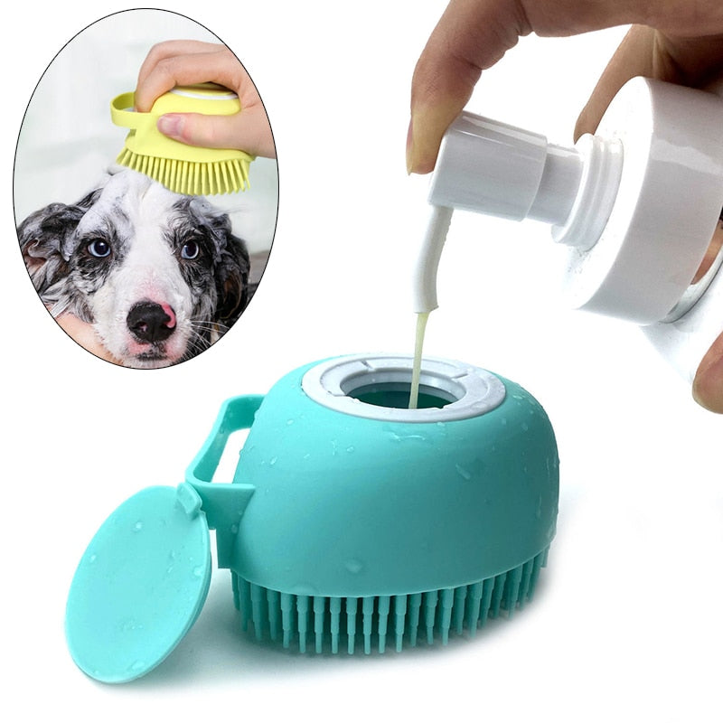 Puppy Bath Massage Gloves - QZ Pets