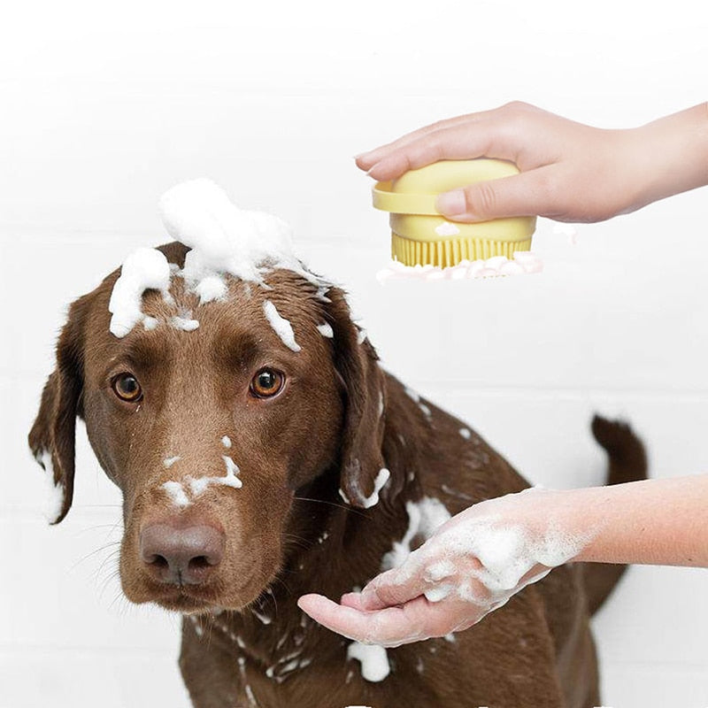 Puppy Bath Massage Gloves - QZ Pets