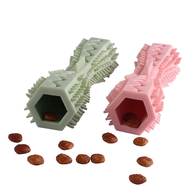 Pet Molar Teeth Cleaner Hexagonal Toy - QZ Pets