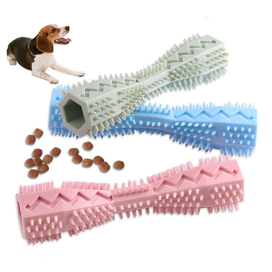 Pet Molar Teeth Cleaner Hexagonal Toy - QZ Pets