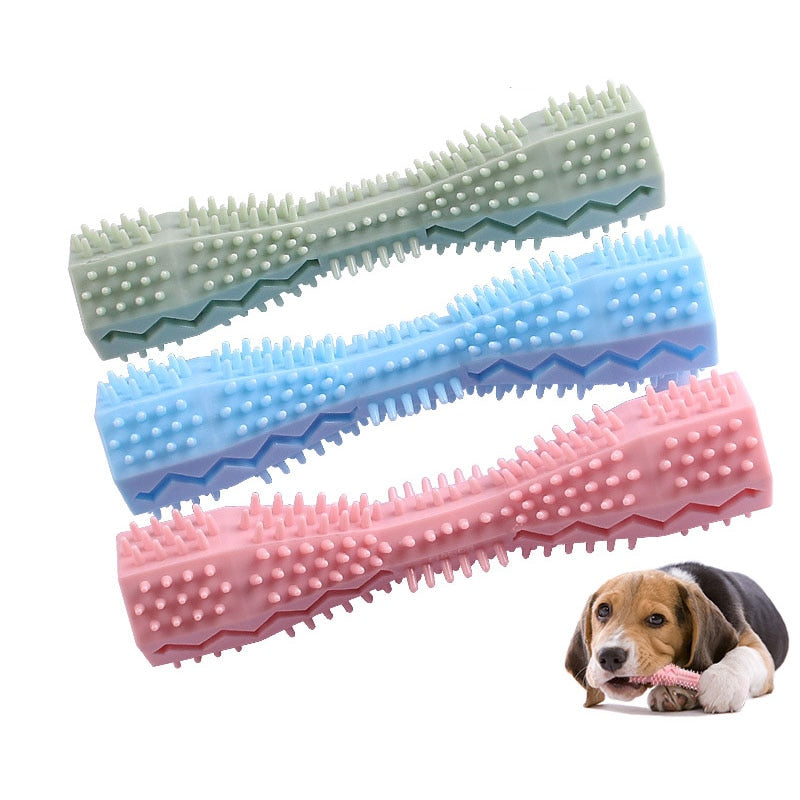 Pet Molar Teeth Cleaner Hexagonal Toy - QZ Pets