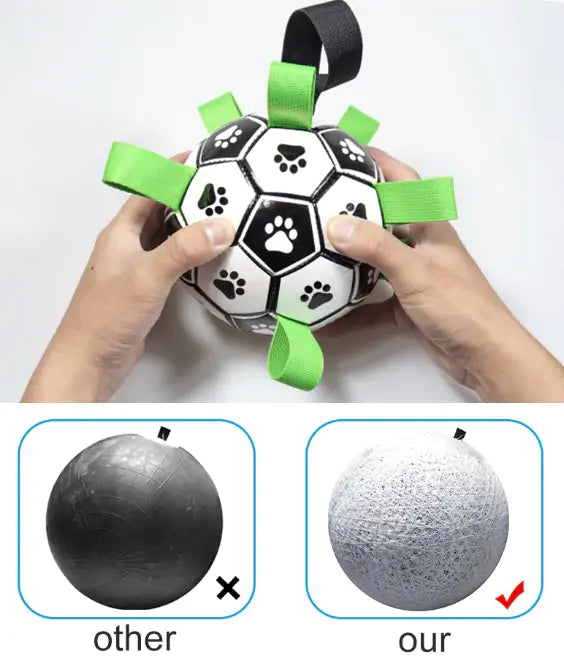 Interactive Pet Football Dog Toy - QZ Pets