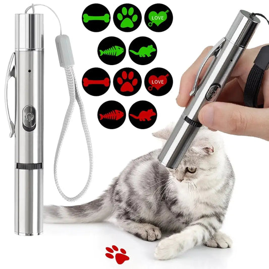 Pet Multi-Pattern Laser Pointer - QZ Pets